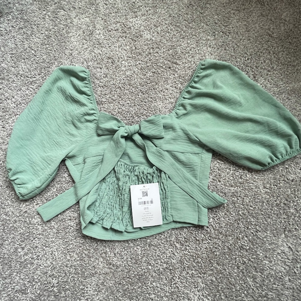 Altar’d State; off-shoulder cropped top